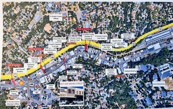 437-439 Main St, Placerville, CA - Vue aérienne vue de carte