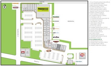 1414 King St E, Clarington, ON à louer Plan de site– Image 1 sur 1