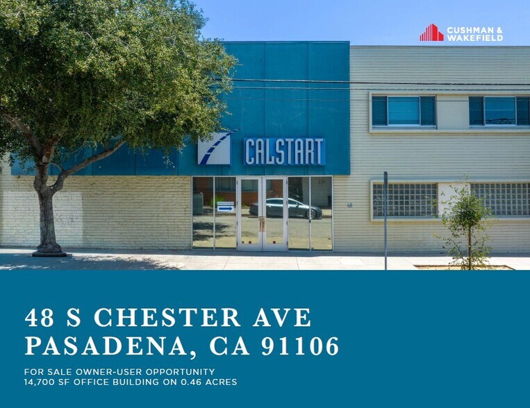 48 S Chester Ave, Pasadena, CA à vendre - Photo de l’immeuble – Image 1 sur 8