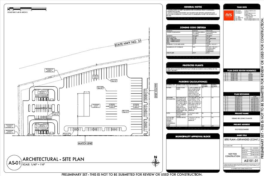 0 Yermo Rd, Yermo, CA à vendre - Plan de site – Image 3 sur 10