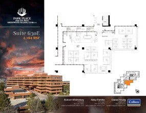 5690 DTC Blvd, Greenwood Village, CO à louer Plan d’étage– Image 1 sur 1