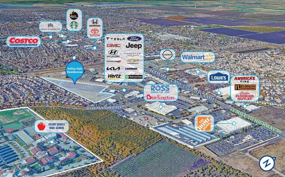 Valley Oak Residences | 193 Units portefeuille de 3 biens à vendre sur LoopNet.fr - Photo de l’immeuble – Image 3 sur 5