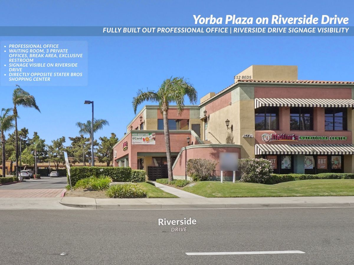 4774 Riverside Dr, Chino, CA à louer Photo de l’immeuble– Image 1 sur 25