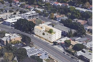 2340 Hyperion Ave, Los Angeles, CA - VUE AÉRIENNE  vue de carte