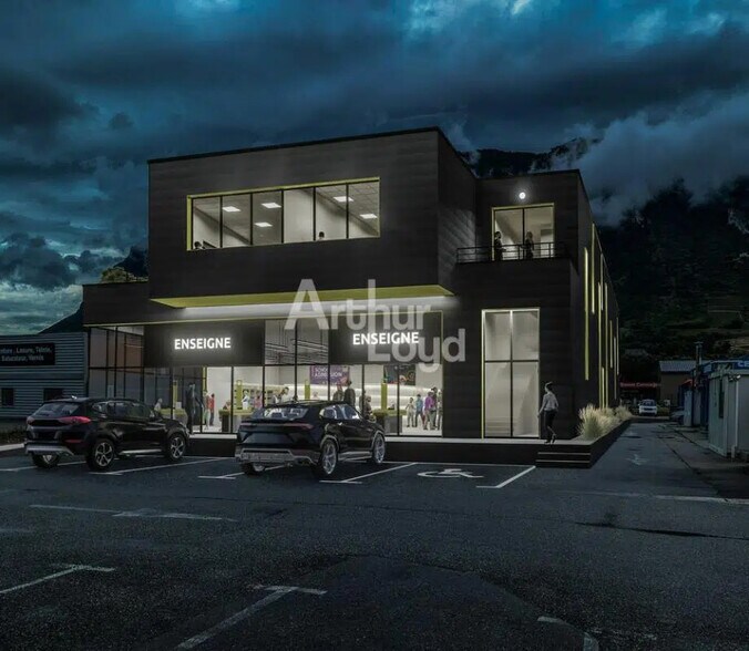 Local commercial dans Arbin à louer - Photo de l’immeuble – Image 3 sur 4