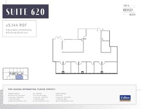 330 N Brand Blvd, Glendale, CA à louer Plan d’étage– Image 1 sur 1