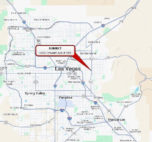 5051 Stewart Ave, Las Vegas, NV à louer - Photo de l’immeuble – Image 3 sur 5