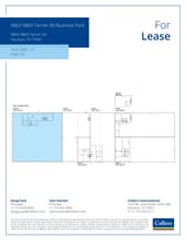 9863 Tanner Rd, Houston, TX à louer Plan d’étage– Image 1 sur 1