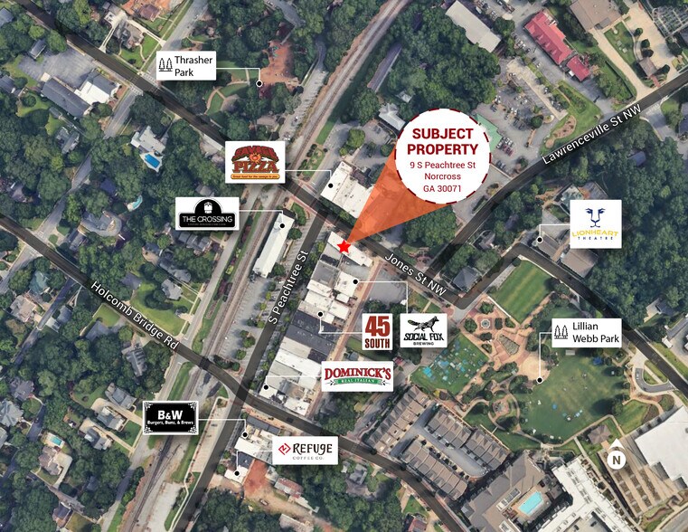 9 S Peachtree St, Norcross, GA à vendre - Photo de l’immeuble – Image 2 sur 12