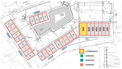 25913-25929 Cypresswood Dr, Spring, TX à louer Plan de site– Image 1 sur 1