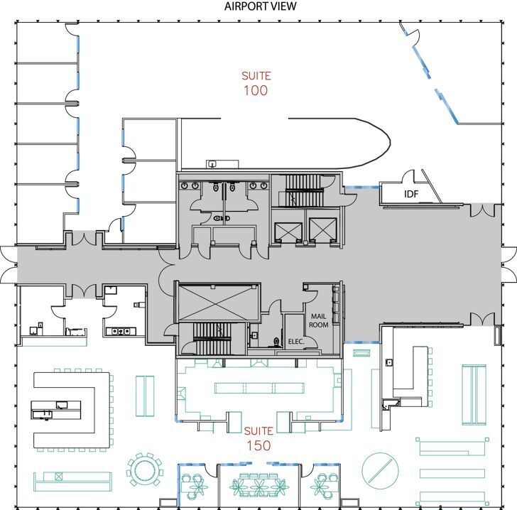 18600 MacArthur Blvd, Irvine, CA à louer Plan d’étage– Image 1 sur 1