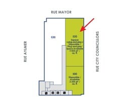 1450-1480 Rue City Councillors, Montréal, QC à louer Plan d’étage– Image 1 sur 1