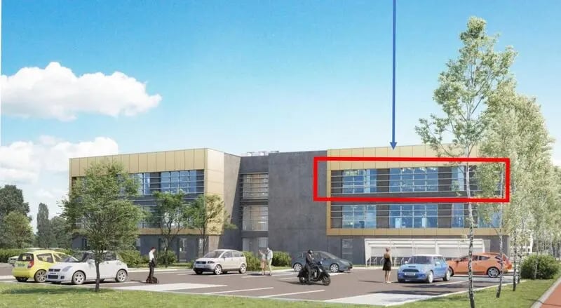 Bureau dans Isneauville à louer - Photo de l’immeuble – Image 1 sur 2