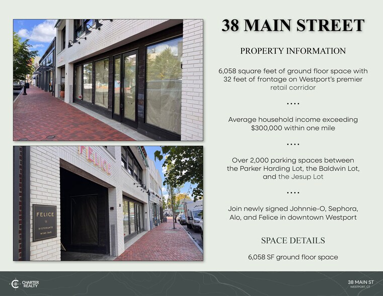 38 Main St, Westport, CT à louer - Photo de l’immeuble – Image 2 sur 18
