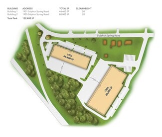 Plus de détails pour 1900 Sulphur Spring Rd, Arbutus, MD - Industriel/Logistique à louer
