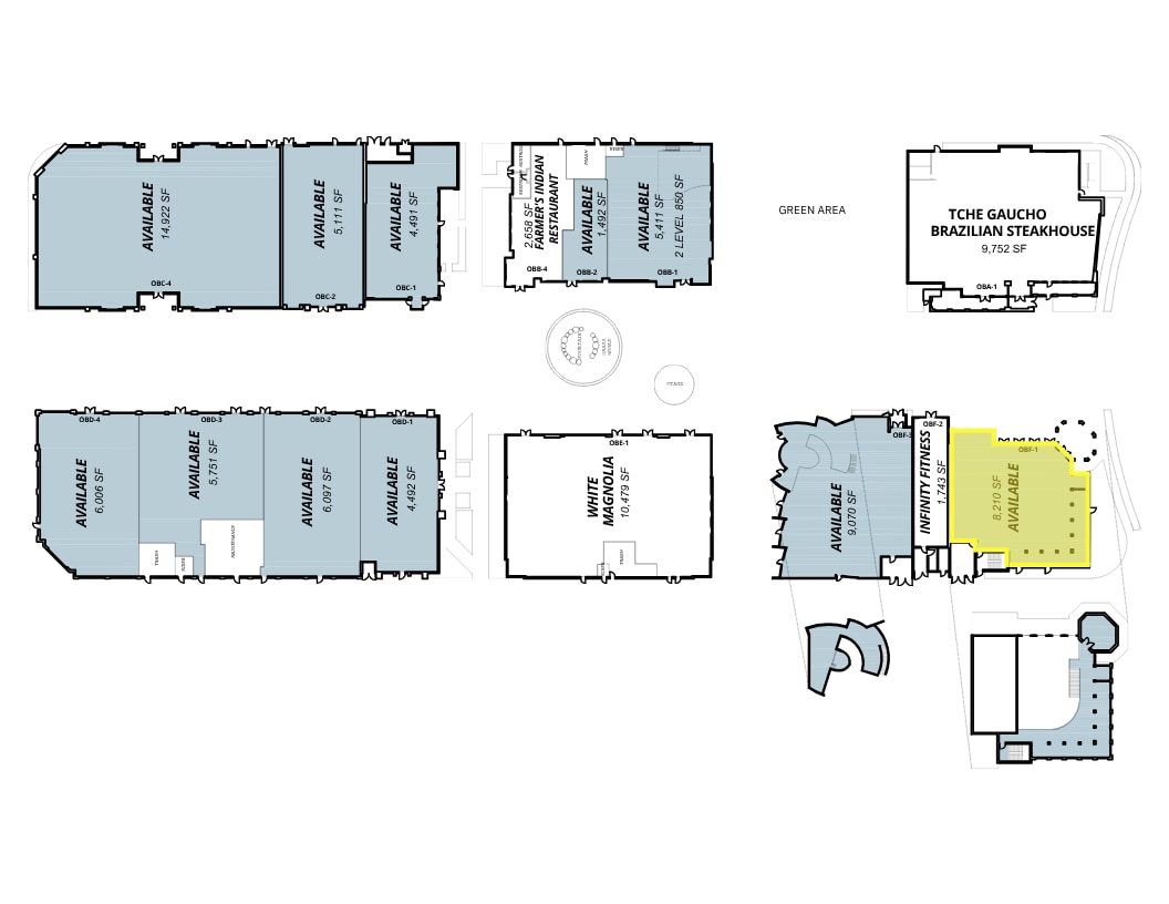 5959 Triangle Town Blvd, Raleigh, NC à louer Plan d’étage– Image 1 sur 4