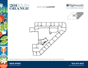 201 S Orange Ave, Orlando, FL à louer Plan de site– Image 1 sur 1