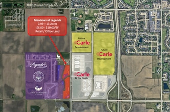 4403 Legends Dr, Champaign, IL - VUE AÉRIENNE  vue de carte