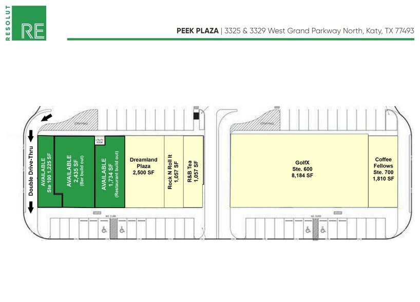3325 W Grand Pky N, Katy, TX à louer - Plan de site – Image 2 sur 2