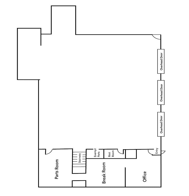 3801 Texoma Pky, Sherman, TX à louer Plan d’étage– Image 1 sur 1