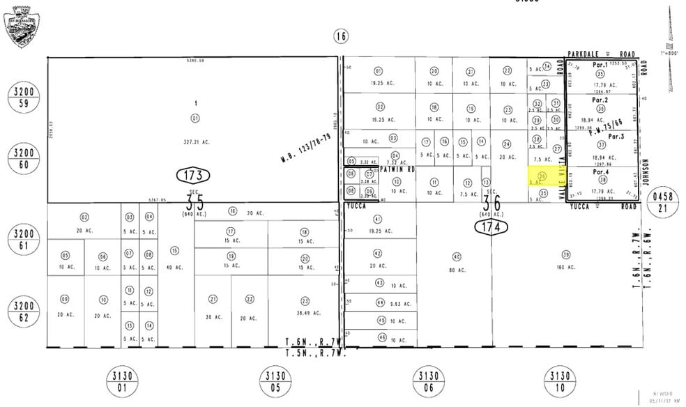 Valle Vista Rd, Adelanto, CA à vendre - Plan de site – Image 2 sur 2