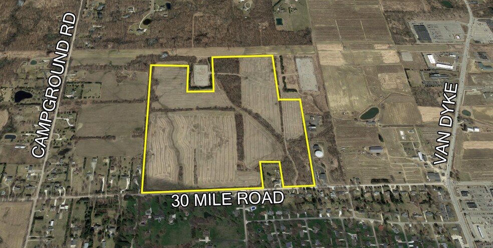 30 Mile Rd, Washington, MI à vendre - Photo de l’immeuble – Image 1 sur 1