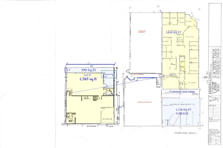 2037 Morris Ave, Union Township, NJ à louer - Plan d’étage – Image 2 sur 7