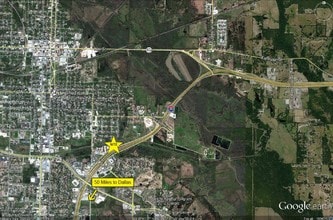 1118 Interstate Highway 30, Greenville, TX - Vue aérienne vue de carte - Image1