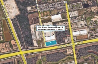 Plus de détails pour NEC S Sam Houston E Pkwy & Forbes Rd, Houston, TX - Terrain à vendre
