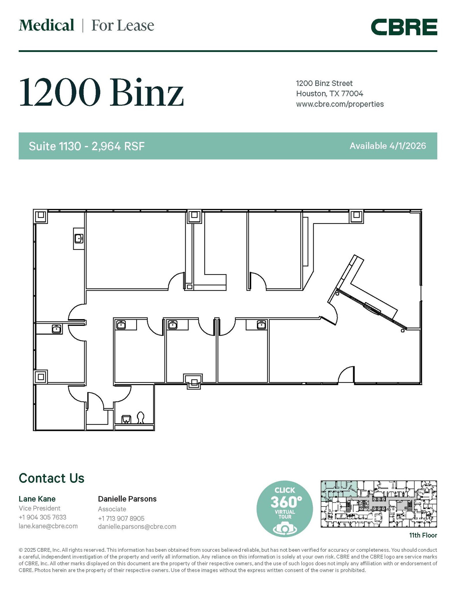 1200 Binz St, Houston, TX à louer Photo intérieure– Image 1 sur 1