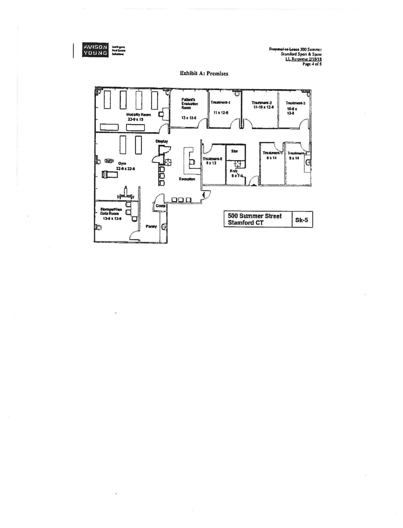 500 Summer St, Stamford, CT à louer Plan de site– Image 1 sur 1