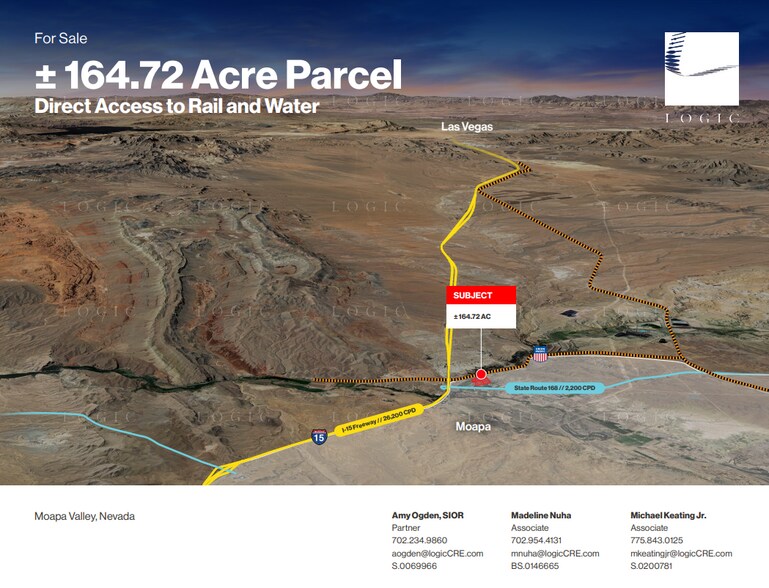 SR168 and I-15N, Moapa, NV à vendre - Photo de l’immeuble – Image 1 sur 4