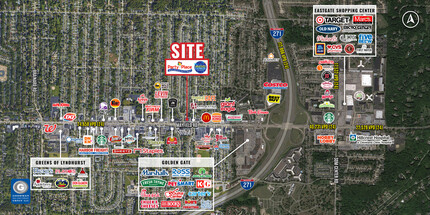 6145 Mayfield Rd, Mayfield Heights, OH - VUE AÉRIENNE  vue de carte