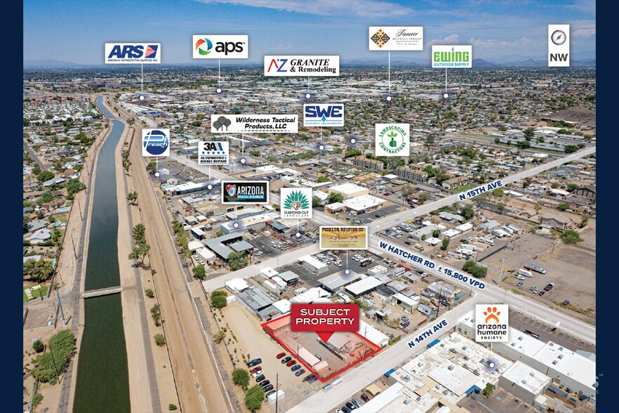 9222 N 14th Ave, Phoenix, AZ à vendre - Photo de l’immeuble – Image 3 sur 3