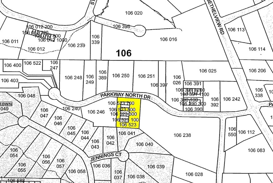 6065 Parkway North Dr, Cumming, GA à louer - Plan cadastral – Image 2 sur 5