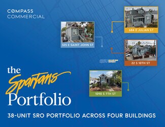 Plus de détails pour The Spartans Portfolio - 38 SRO Units – Logement à vendre, San Jose, CA