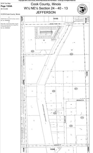 3610 N Western Ave, Chicago, IL à louer - Plan cadastral – Image 2 sur 2