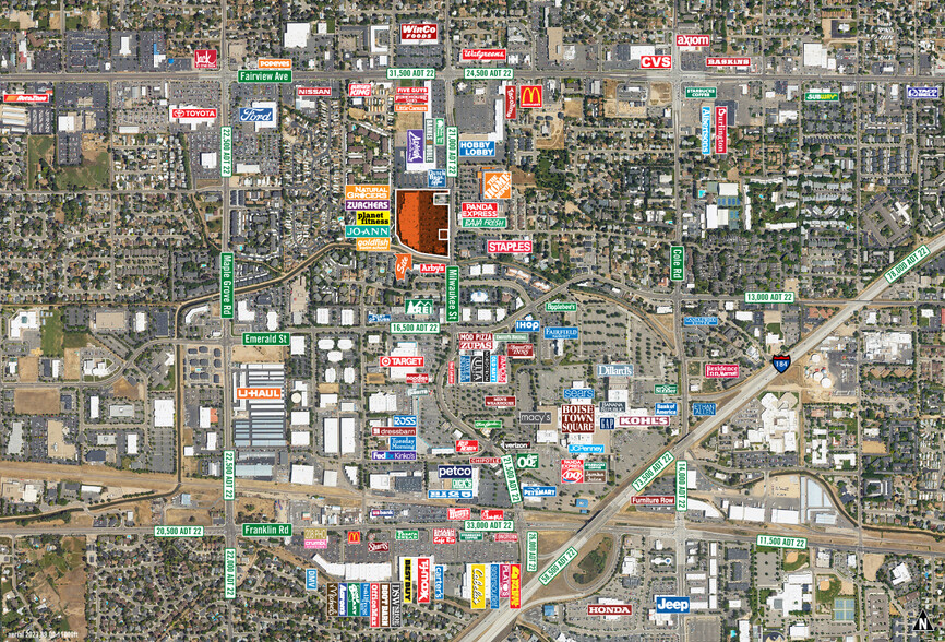 997-1123 N Milwaukee St, Boise, ID à louer - Aérien – Image 2 sur 17