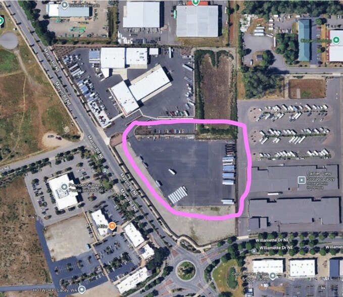 2800 Marvin Rd, Lacey, WA à louer - Aérien – Image 3 sur 3