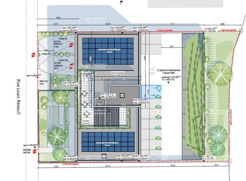13 Rue Louis Renault, Balma à louer - Plan de site – Image 2 sur 6