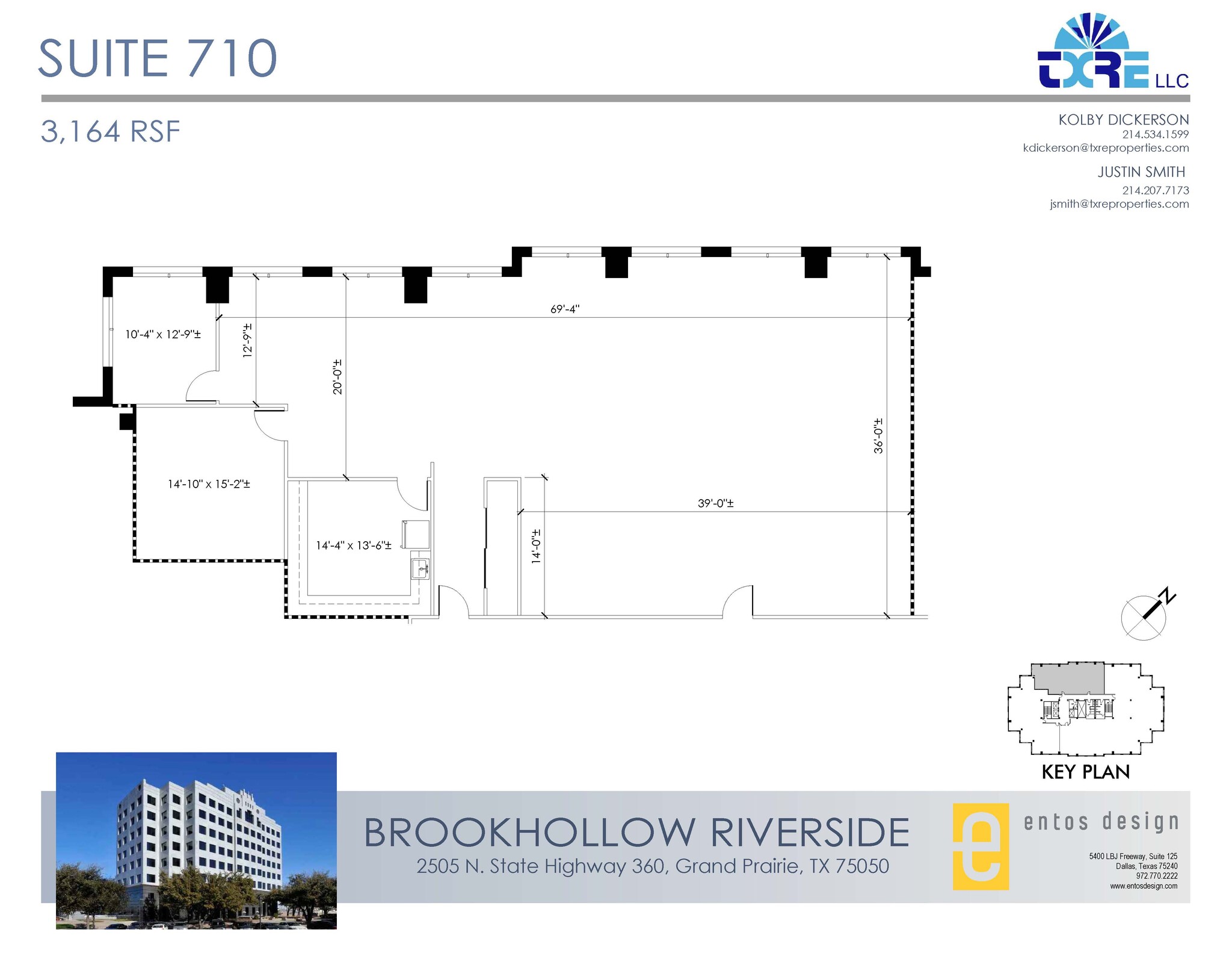 2505 N State Highway 360, Grand Prairie, TX à louer Plan d’étage– Image 1 sur 1