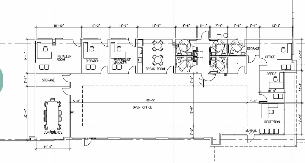 5116-5142 Joanne Kearney Blvd, Tampa, FL à louer Plan d’étage– Image 1 sur 1
