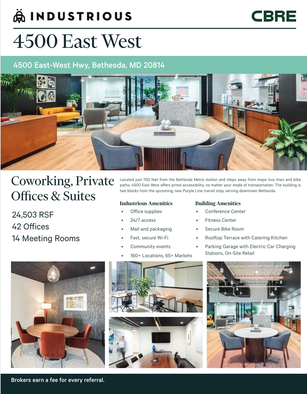4500 East West Hwy, Bethesda, MD à louer Autre– Image 1 sur 10