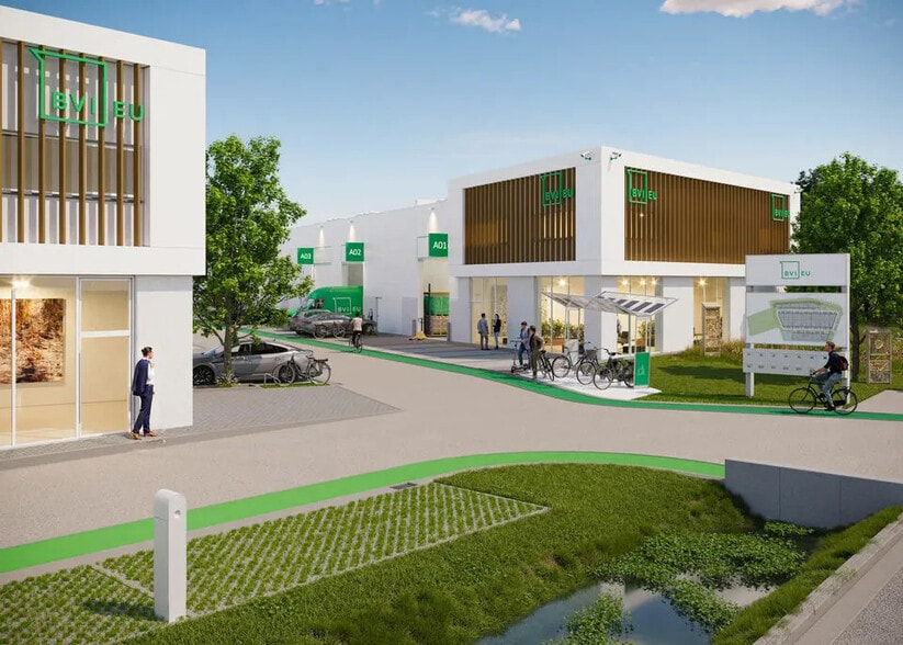 Local d'activités dans Saint-Brice-Courcelles à vendre - Photo de l’immeuble – Image 3 sur 6