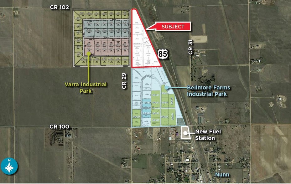 WCR 29.5, Nunn, CO à vendre - Aérien – Image 1 sur 2