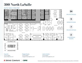 300 N LaSalle St, Chicago, IL à louer Plan de site– Image 1 sur 1