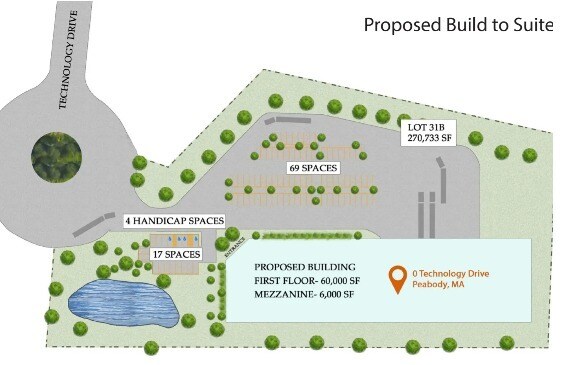 0 Technology Dr, Peabody, MA à louer - Plan de site – Image 2 sur 2