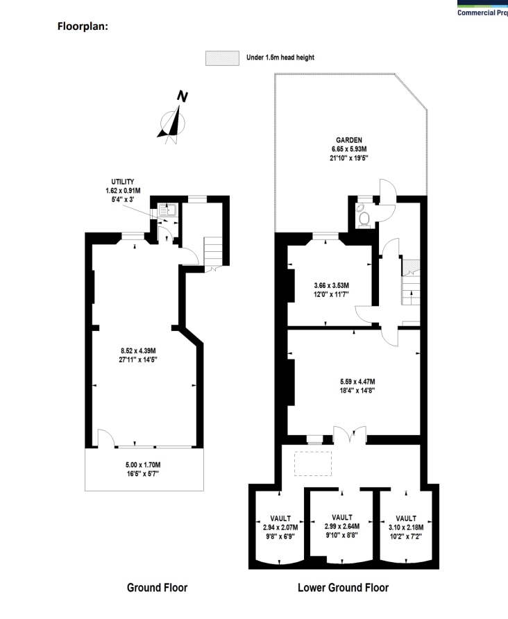 78 Lupus St, Londres à louer Plan d’étage– Image 1 sur 6