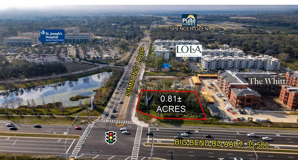 Big Bend Rd & Simmons Loop, Riverview, FL à vendre - Photo de l’immeuble – Image 1 sur 4