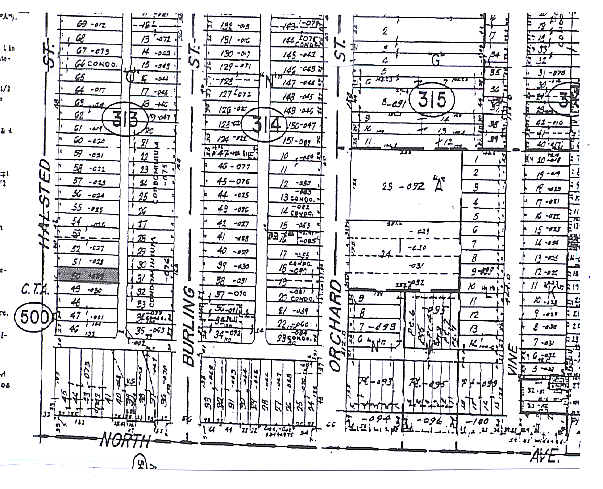 1625 N Halsted St, Chicago, IL à vendre - Plan cadastral – Image 2 sur 7